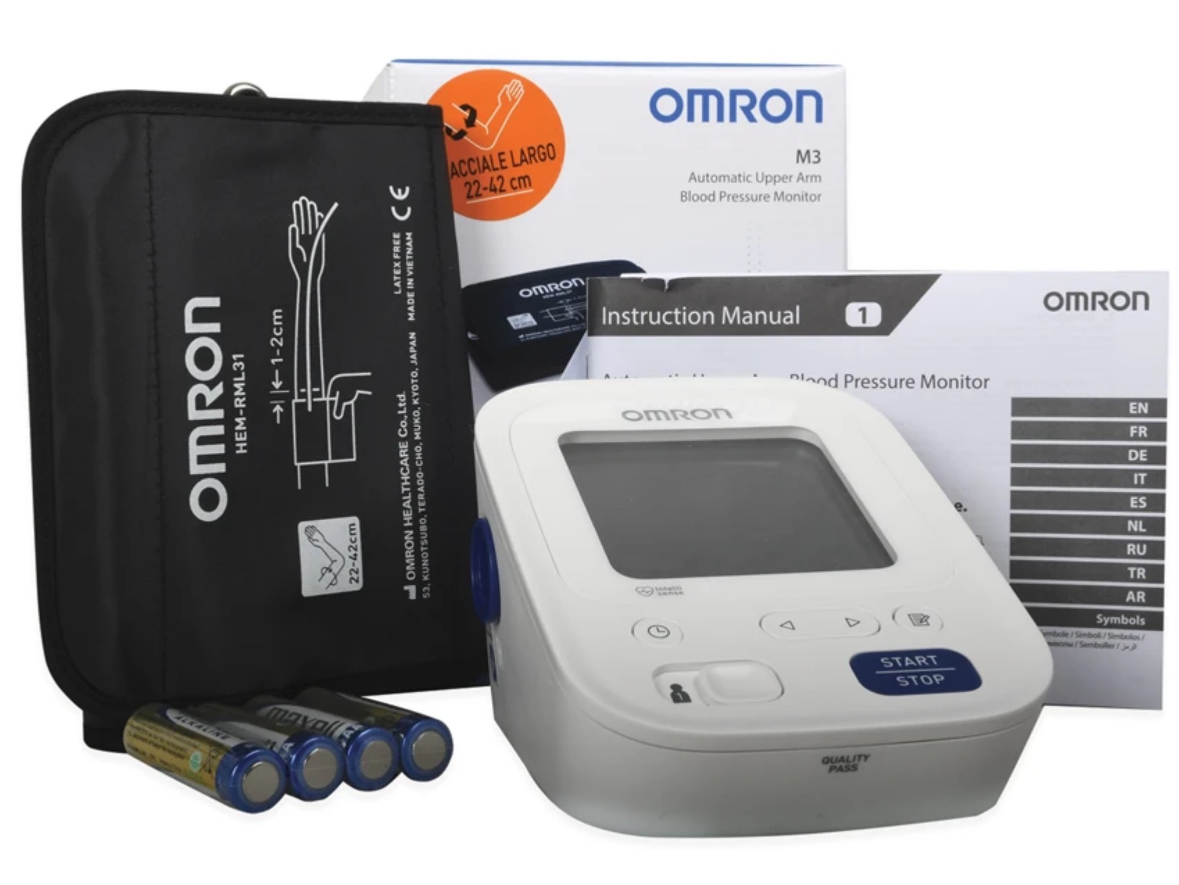 Tensiómetro Omron M3 Comfort HEM-7155-E - Tensiómetro digital de brazo